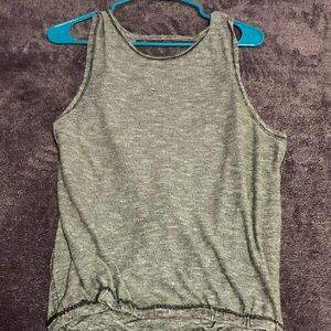 Gray Sleeveless Women's Top